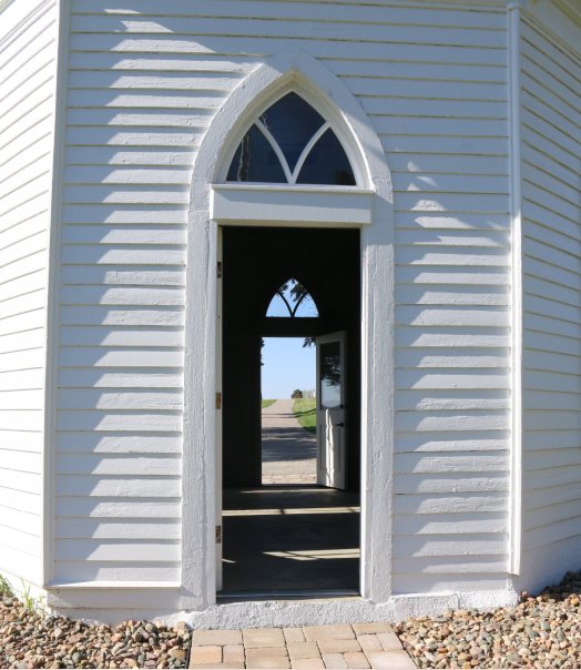 Graceland Cemetery Chapel Door