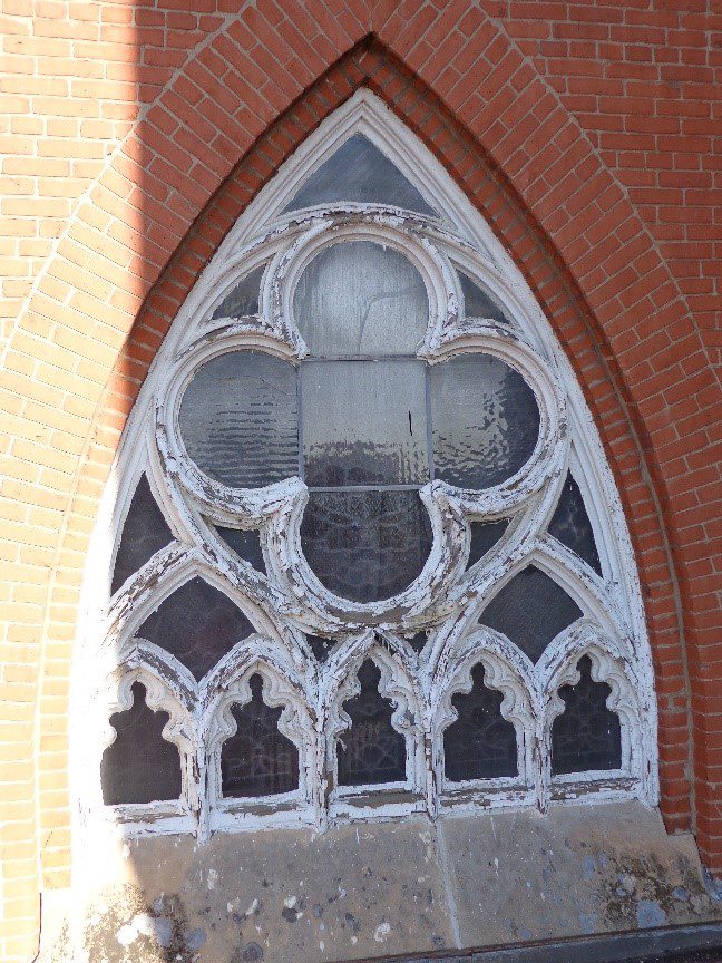 Stained Glass Window at Steeple Square