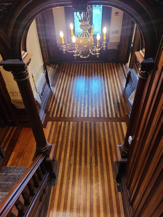 Hoyt Sherman Place Hardwood Floor Restoration Hoyt Sherman Place Hardwood Floor Restoration