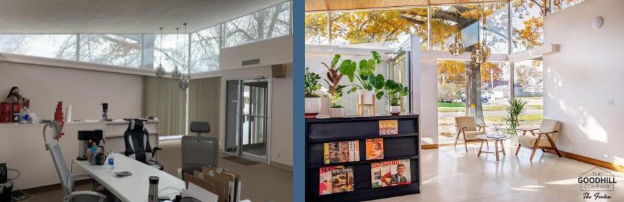 The Fenton Lobby Before & After The Fenton Lobby Before & After