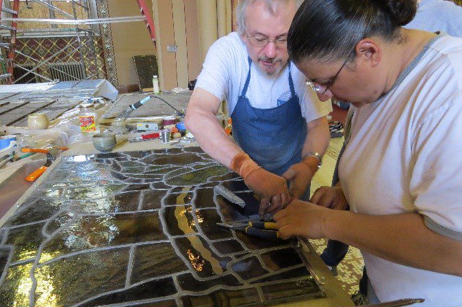 Stained Glass Workshop at Steeple Square