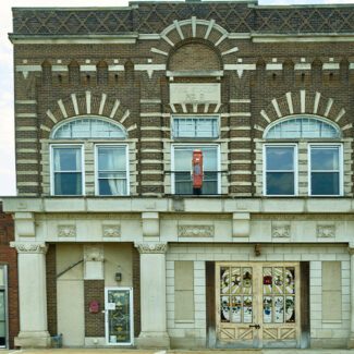 Facade of the El Mecca Club, a Shriners' gathering place in the old Fire Station No. 2 in Waterloo, Iowa Facade of the El Mecca Club, a Shriners' gathering place in the old Fire Station No. 2 in Waterloo, Iowa
