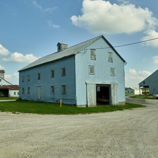 Farm Slide Show_0005_master-pnp-highsm-39800-39805a Barns in Amana, one of the Amana Colonies, seven villages in Iowa County, Iowa