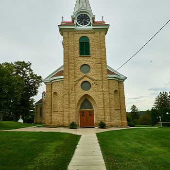 Saint Wenceslaus Catholic Church in Spillville, Iowa, which dates to 1860, is the oldest Czech Catholic church in the United States Saint Wenceslaus Catholic Church in Spillville, Iowa, which dates to 1860, is the oldest Czech Catholic church in the United States