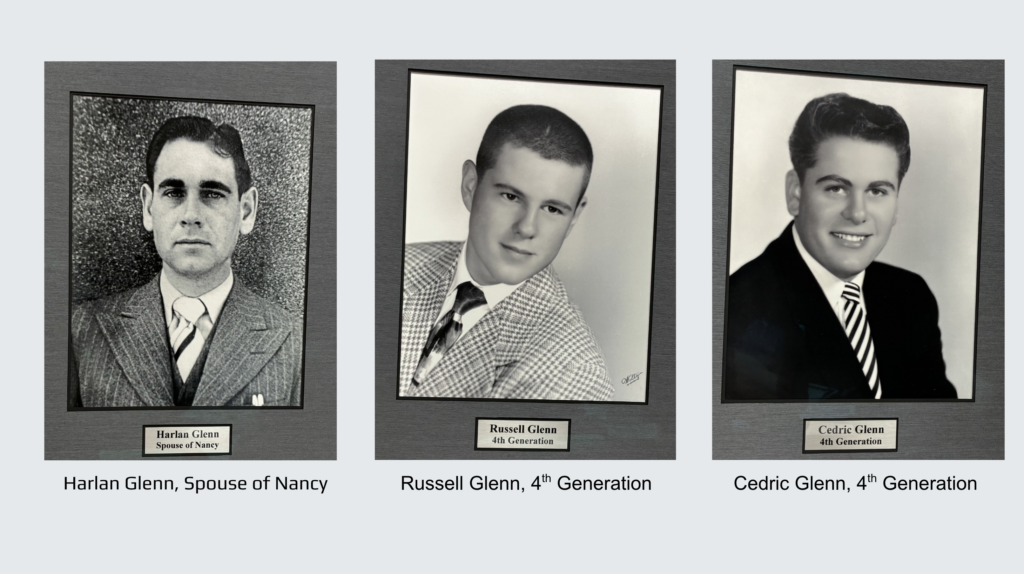 Russell and Glenn Families, Adel